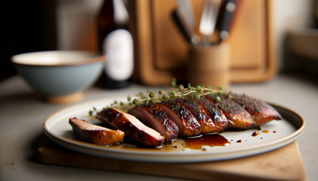 Danish BBQ Duck Breast with Juniper and Honey