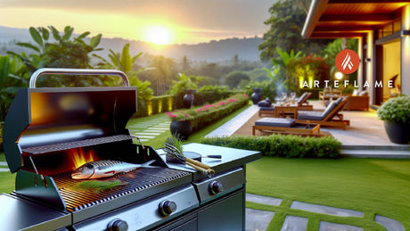 How do I grill fish without it sticking?