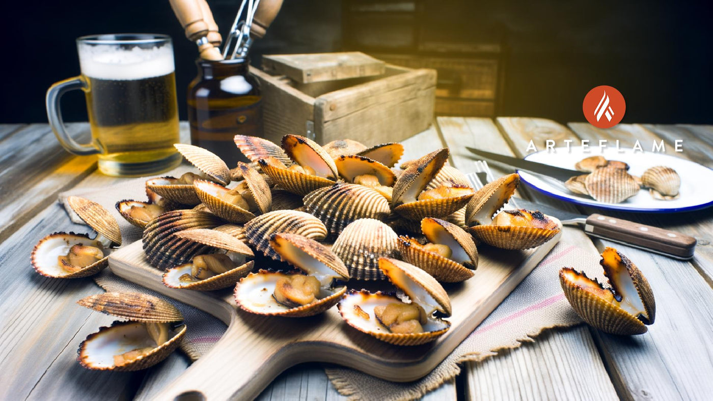 Grilled Alaska Razor Clams – Crispy & Golden