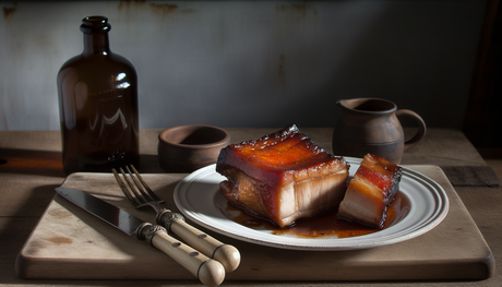 Scottish Barbecue Ayrshire Pork Belly with Whisky Glaze