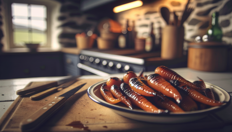 Honey-Glazed Welsh Carrots on the Arteflame Grill