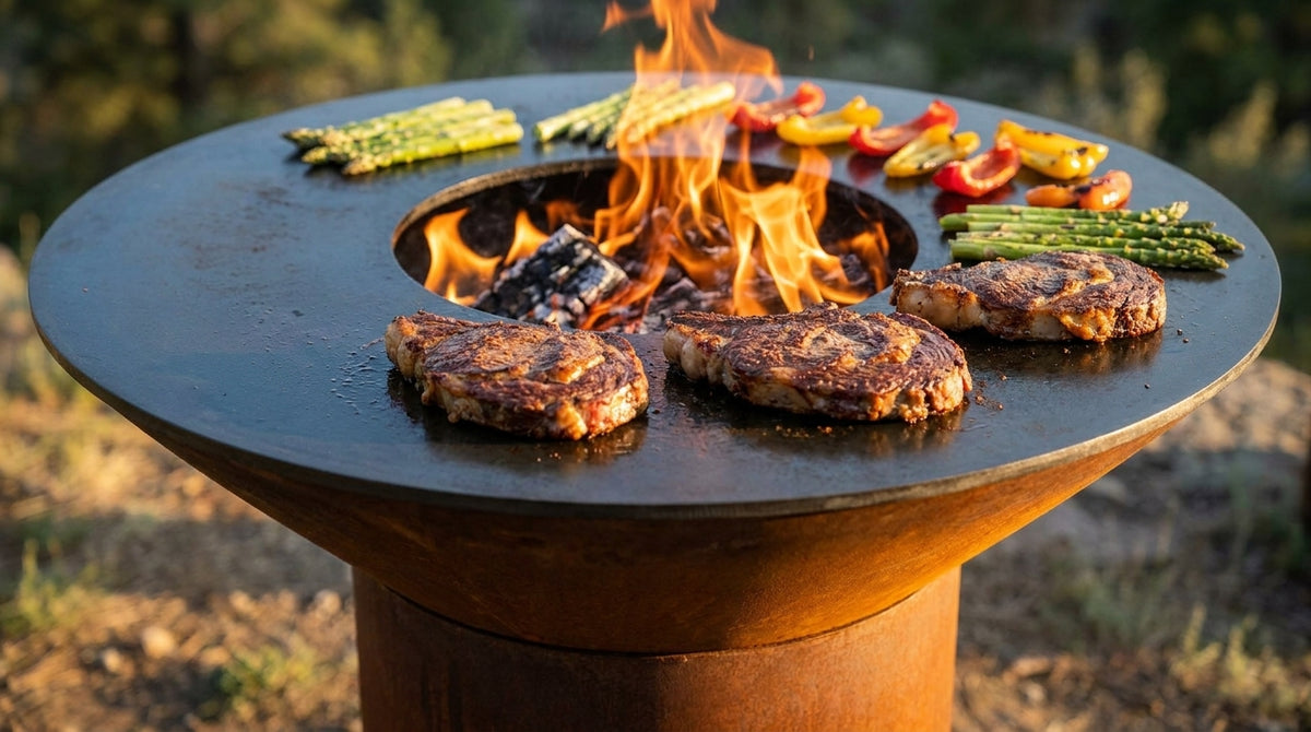 Cast Iron vs. Wood Grill Heat (The Truth) | Arteflame