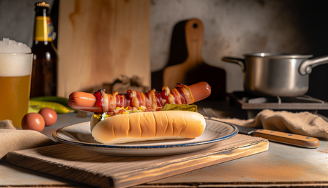 Arizona Sonoran Hot Dog on the Arteflame Grill