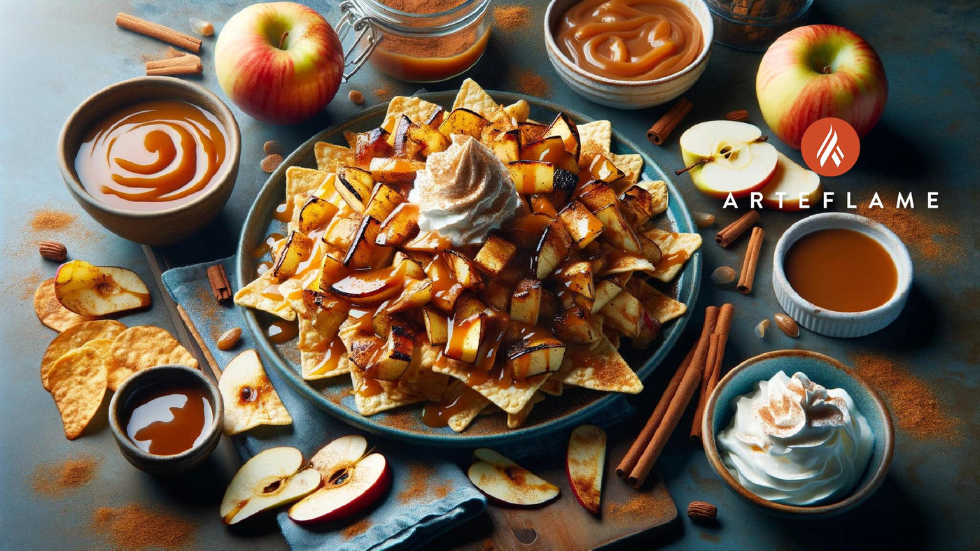 Grilled Apple Pie Dessert Nachos Recipe: A Sweet Twist on the Arteflame Grill