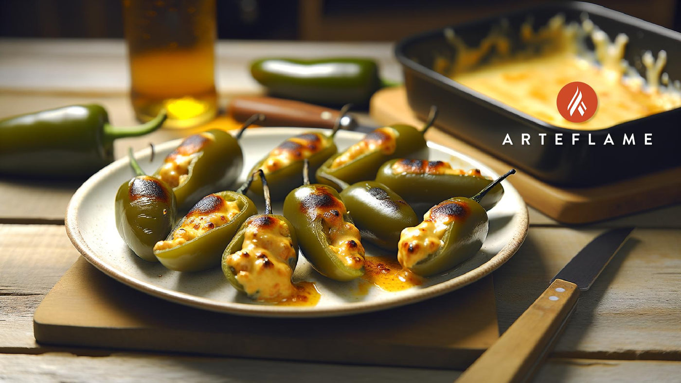 Kentucky Beer Cheese-Stuffed Jalapeños on the Grill