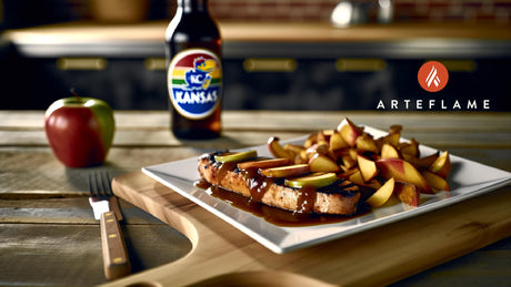 Kansas-Style Grilled Pork Tenderloin with Apple Glaze