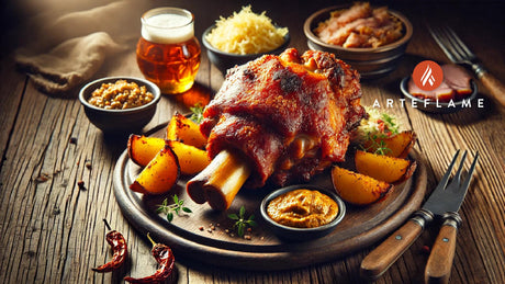 Arteflame Grilled Schweinshaxe Recipe (German Pork Knuckle)