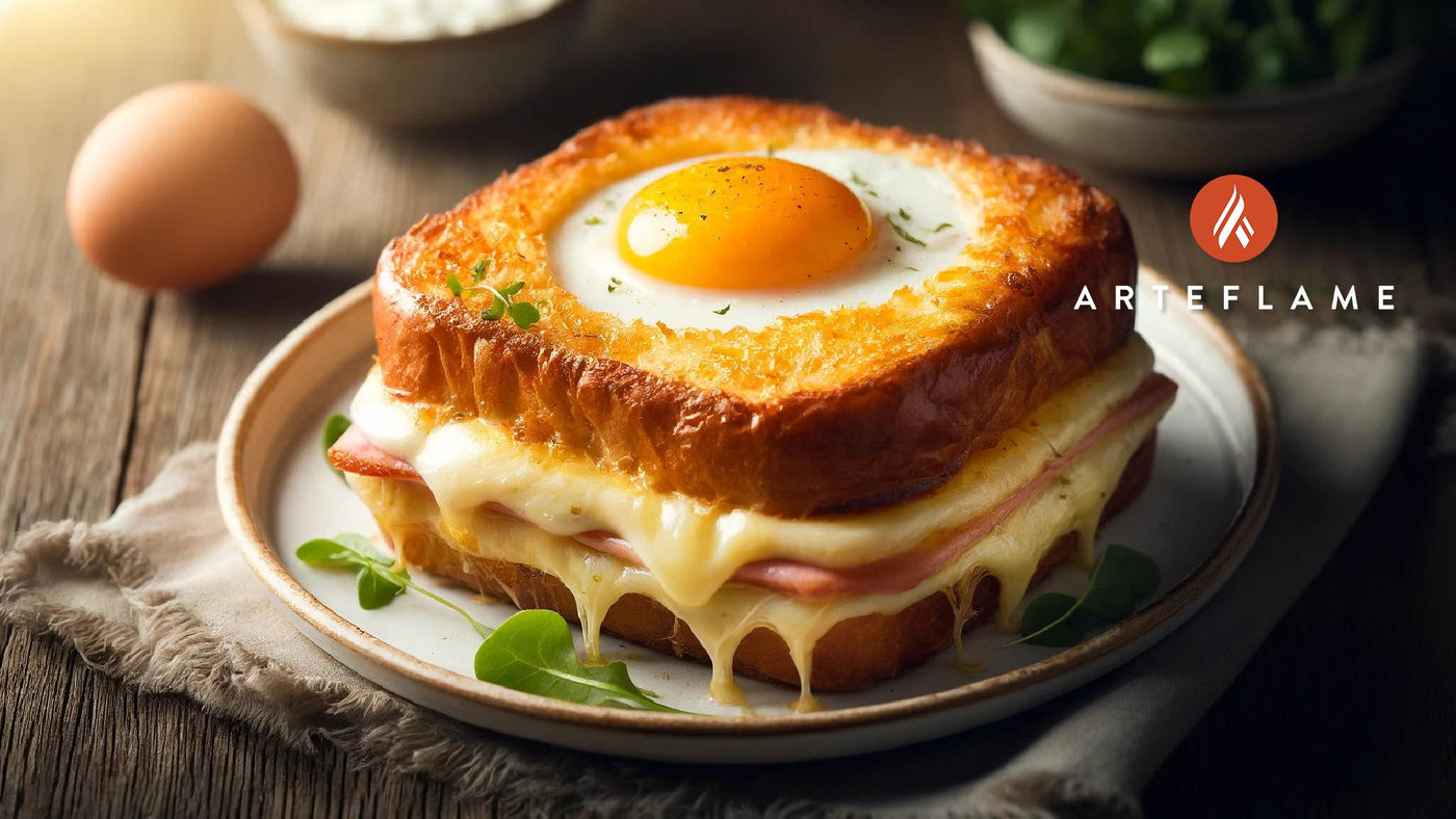 Perfect Croque Madame Recipe on the Arteflame Grill