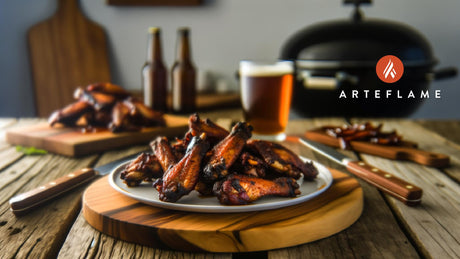 Kentucky Charred Pecan-Smoked Chicken Wings