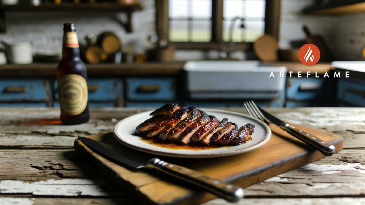 Kentucky Grilled Bourbon Marinated Duck Breast