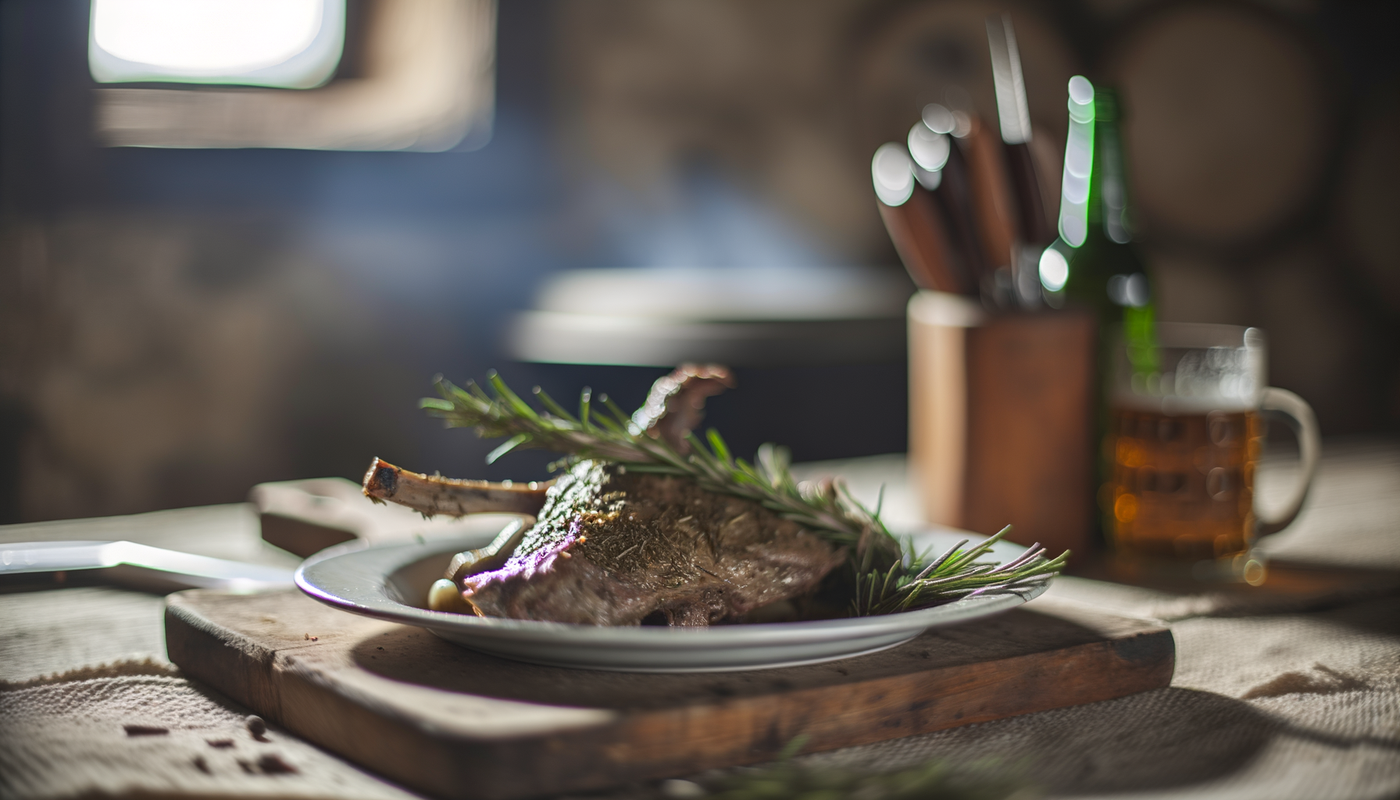 Slow-Grilled Albanian Style Goat on Arteflame Grill