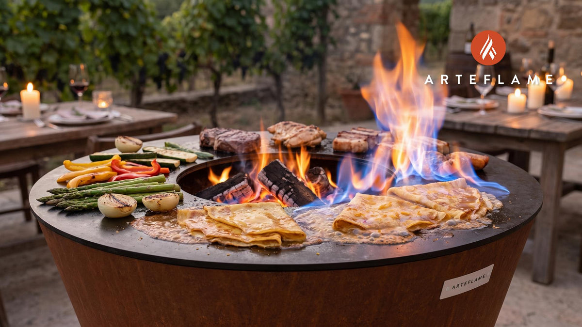 Crepes Suzette Flambé: Flat Top Grill Dessert | Arteflame