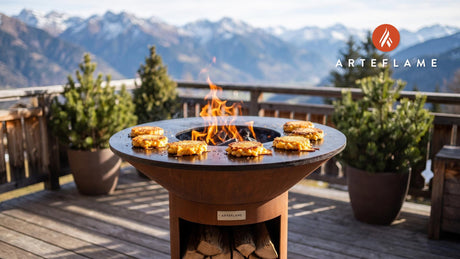 Crisp and Golden Mac and Cheese Cakes on the Grill