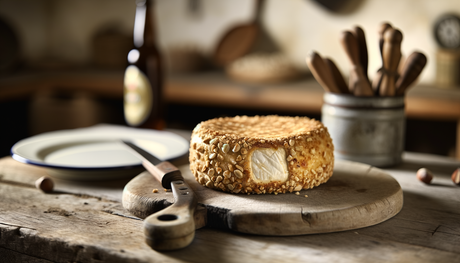 Austrian Hazelnut-Crusted Grilled Camembert