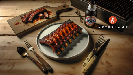 Belgian Smoked Pork Ribs on the Arteflame Grill