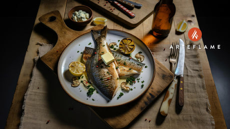 Grilled Lake Michigan Whitefish Illinois Style