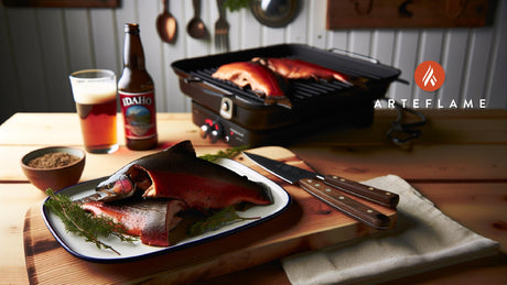 Smoked Idaho Red Trout on the Arteflame Grill