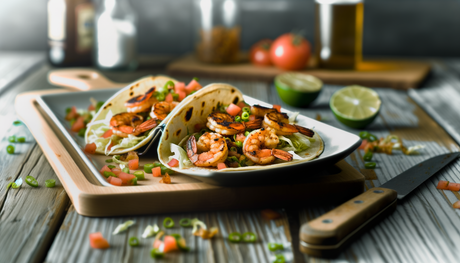 Delaware Spicy Grilled Shrimp Tacos