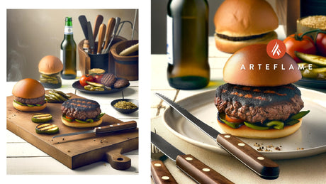 Grilled Alaska Bison Burgers – Juicy & Flavorful