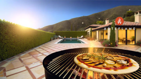 How do I grill a pizza?