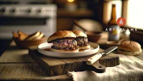 Colorado Mountain Elk Burgers on the Arteflame Grill