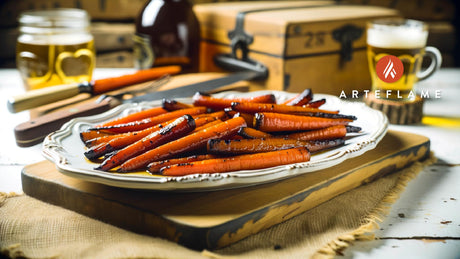 Canadian Grilled Maple-Glazed Carrots