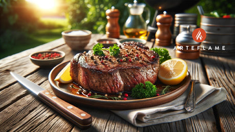 Ultimate Peppercorn Beef Recipe Grilled on Arteflame: Juicy & Flavorful Steaks