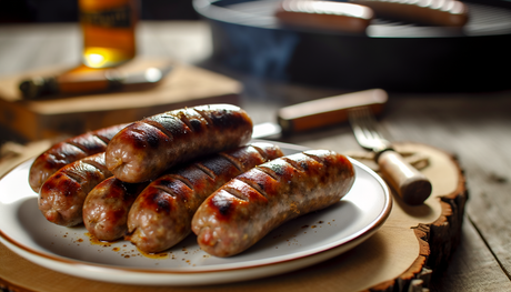 Grilled Albanian Qebapa - Perfectly Juicy Minced Meat Sausages