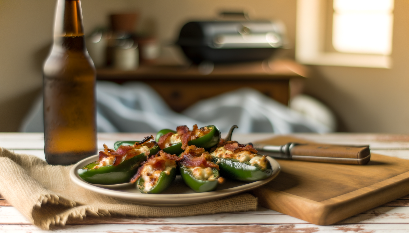 California Grilled Jalapeño Poppers