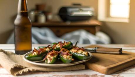 California Grilled Jalapeño Poppers