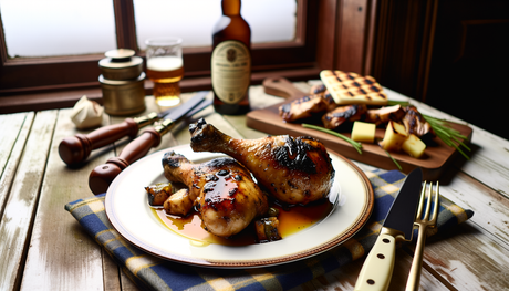 Scottish Grilled Hot Toddy Glazed Chicken