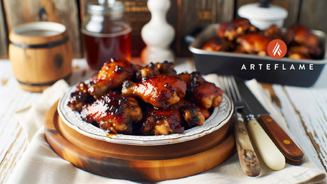 Kentucky Bourbon Chicken Thighs on the Arteflame Grill