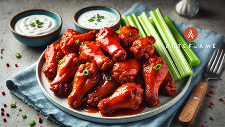 Buffalo-Style Wings on the Arteflame | Crispy & Spicy