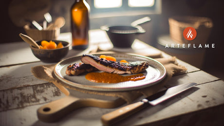 Grilled Duck Breast with Orange Glaze