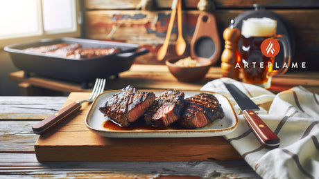 Austrian Dark Beer Glazed Grilled Beef