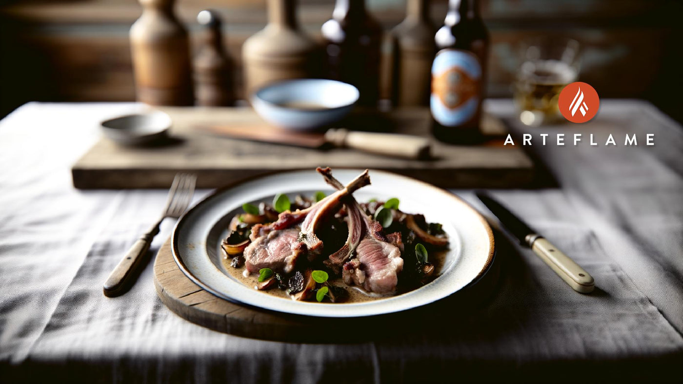 Swedish Smoky Wild Boar Chops on Arteflame Grill