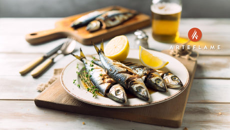 French Grilled Sardines with Lemon and Thyme