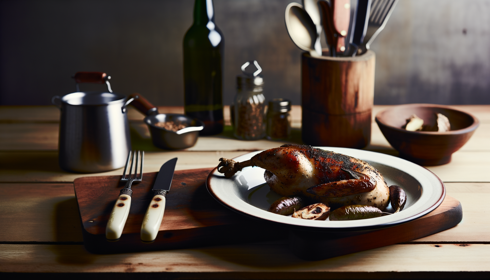 Fire-Roasted Alaska Spruce Grouse on the Arteflame Grill