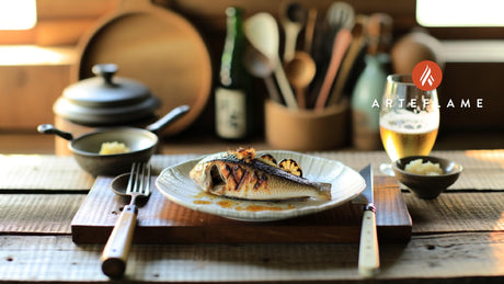 Japanese Sake-Marinated Grilled Sea Bass