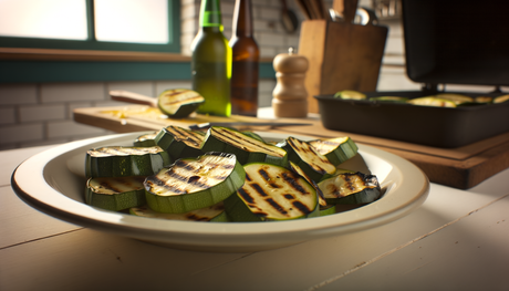 Grilled Farm-Fresh Iowa Zucchini on the Arteflame