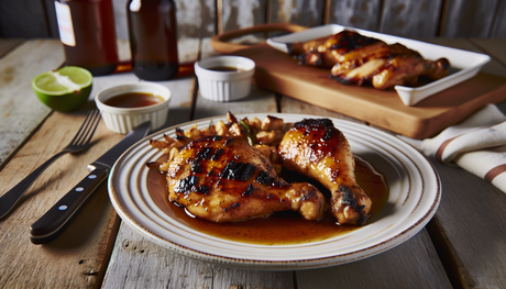 Alabama Sweet Tea Glazed Grilled Chicken