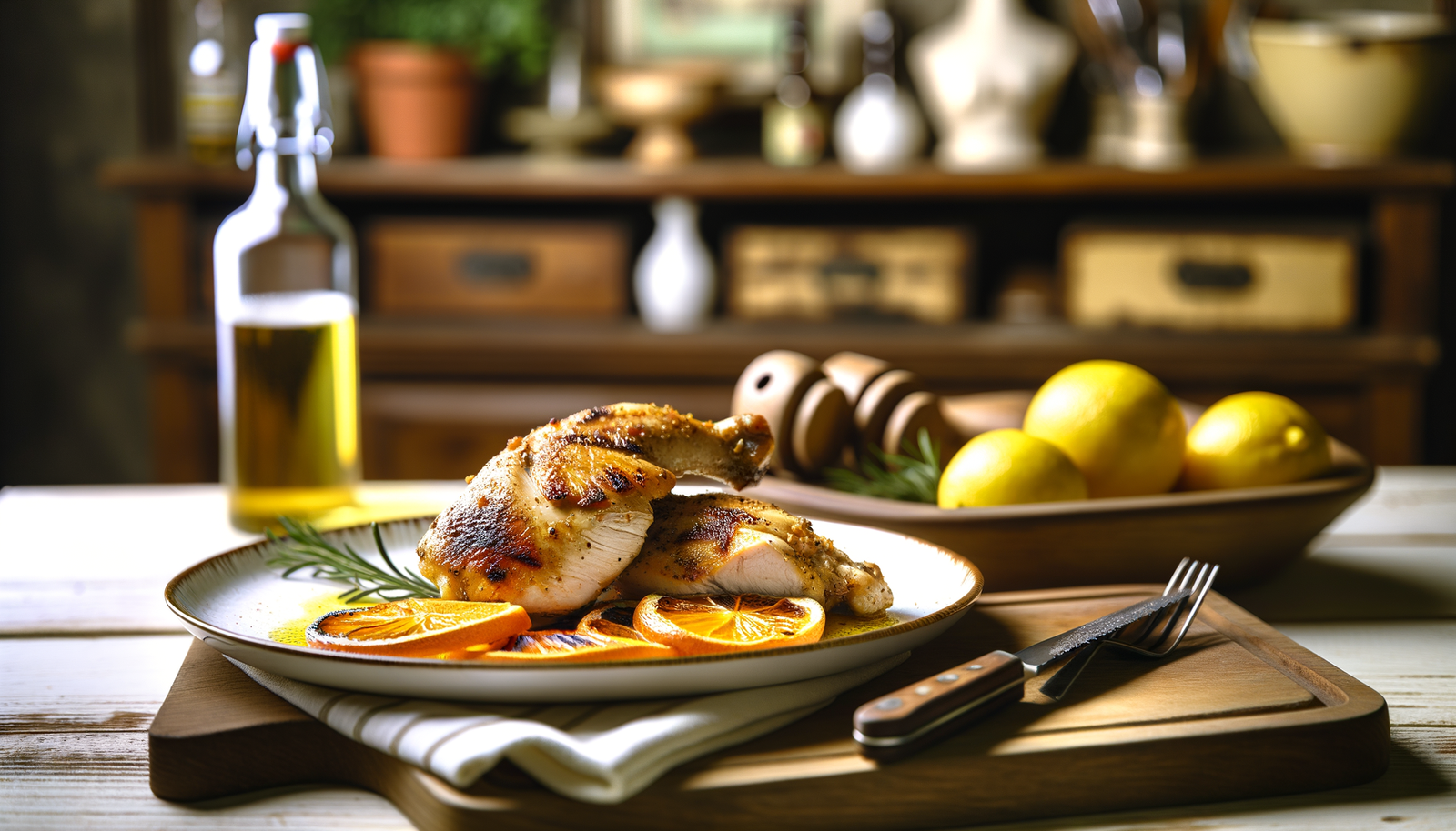 Italian Citrus-Marinated Grilled Chicken