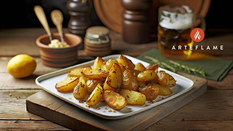 German Herb Grilled Potatoes