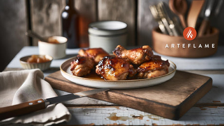 Swedish Honey-Glazed Chicken Thighs on Arteflame Grill