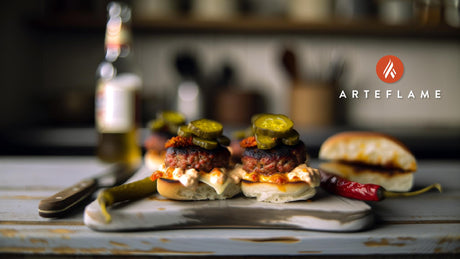 Spicy Mississippi Sausage Sliders with Pimento Cheese