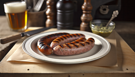 Danish Style Grilled Sausages with Homemade Remoulade