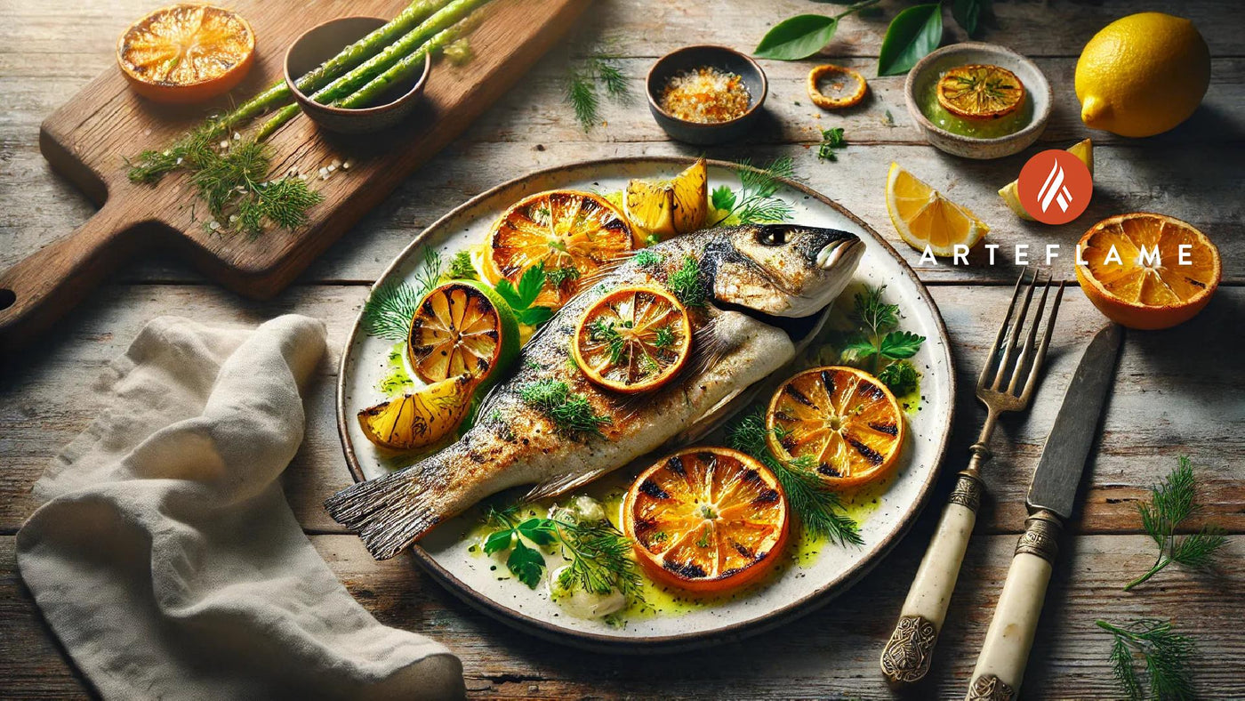 Grilled Citrus-Herb Florida Snapper on the Arteflame