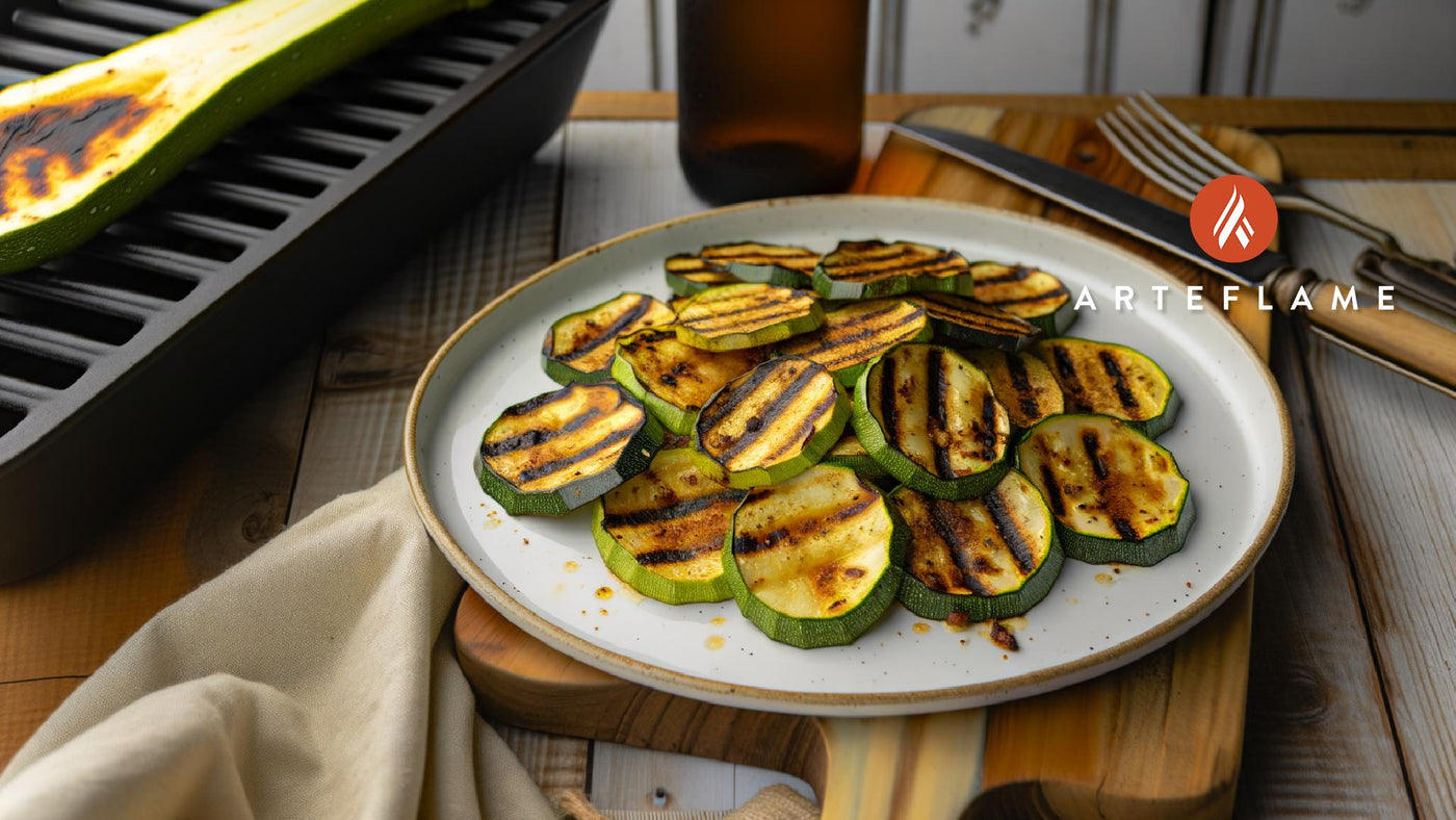 Louisiana Cajun Grilled Zucchini on the Arteflame Grill