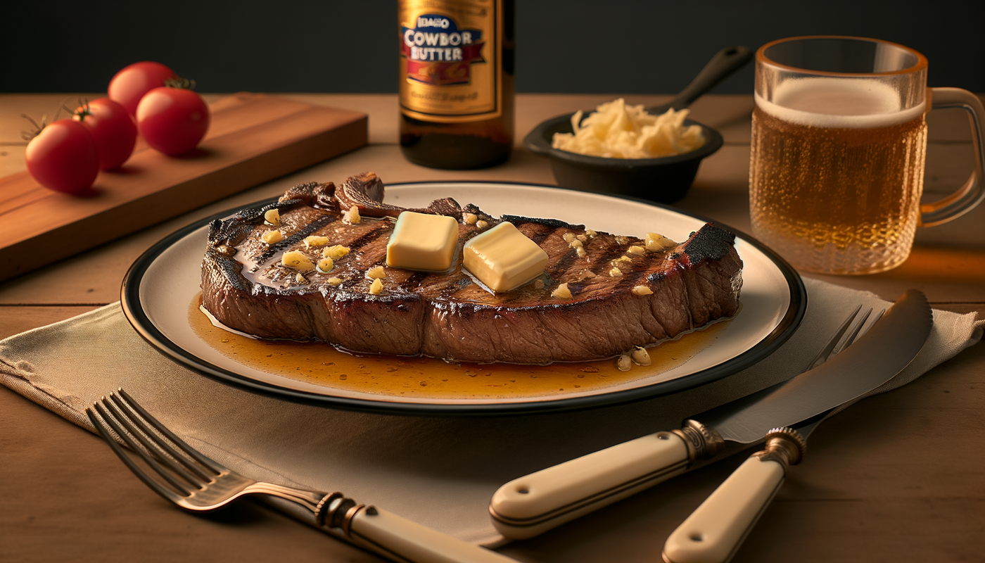 Idaho Cowboy Butter-Grilled Sirloin on Arteflame