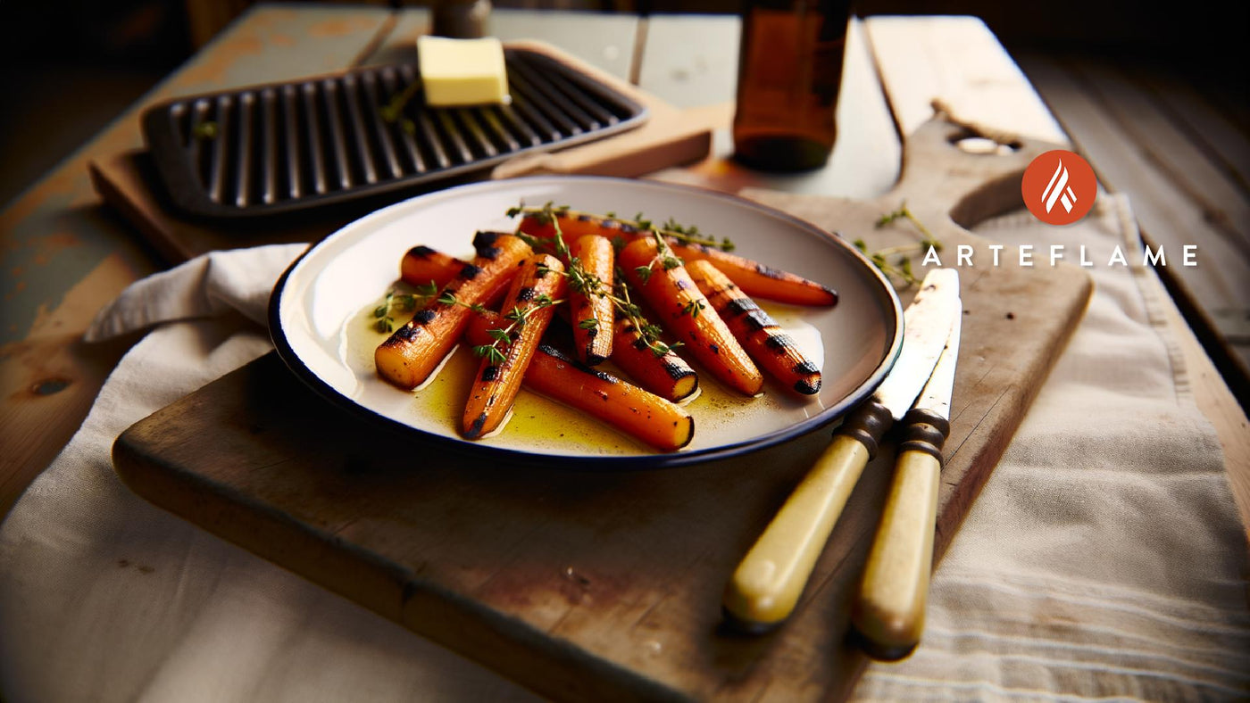 Finnish Buttered Grilled Carrots on the Arteflame